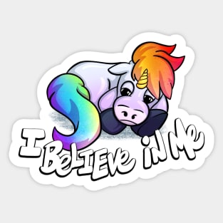 Believe in Me Sticker